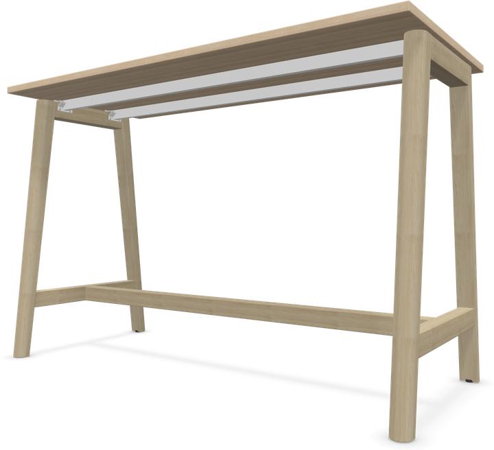 Actual product image Narbutas Nova Wood high table (160 x 70 x 105 cm)