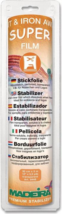 Madeira Stickvlies Cut Aways Super Film