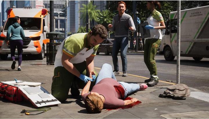Image du produit Nacon Gaming Ambulance Life : un simulateur paramédical (PS5, DE)