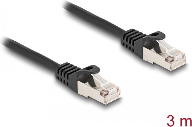 Actual product image Delock Cable RJ50 plug to RJ50 plug S/FTP 3 m black (S/FTP, 3 m)