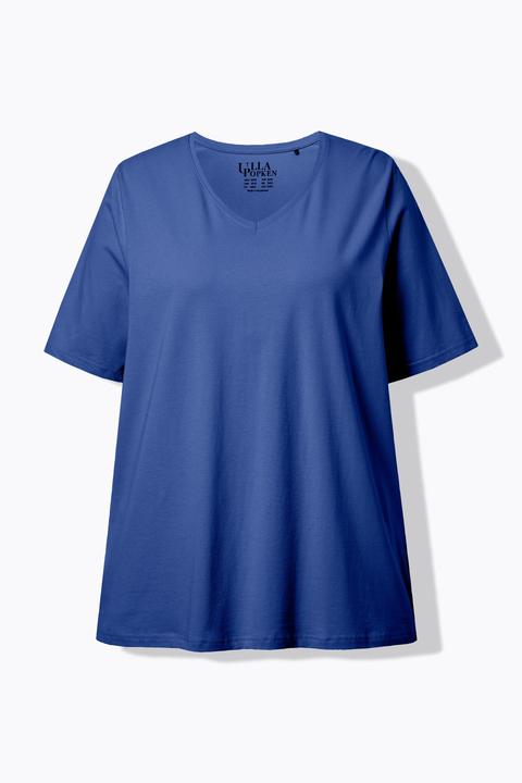 Actual product image Ulla Popken Essential V-Neck Stretch Tee