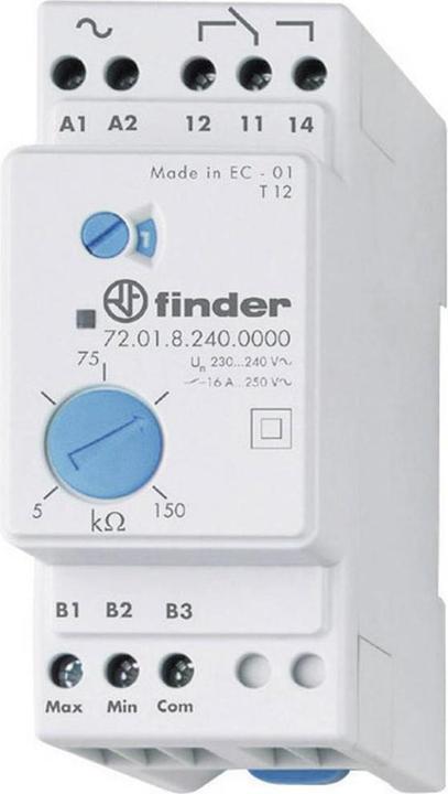 Produktbild Finder Niveau-Überwachungsrelais 1W,16A,Spsp.230VAC 72.01.8.240.0000
