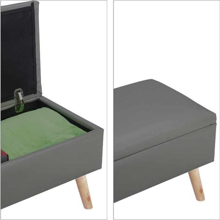 Actual product image Relaxdays Storage Bench (80 cm)