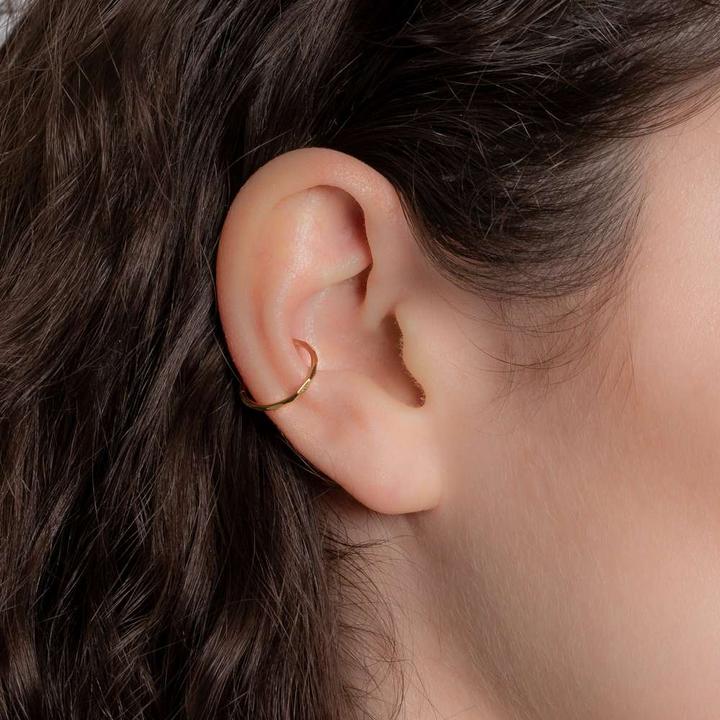 Immagine prodotto Bijouteria Piercing orecchio (Rivestimento in PVD (colore oro), Acciaio chirurgico 316L)