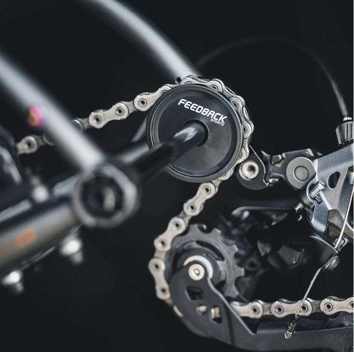 Actual product image Feedback Sports Chainring cover for through axle
