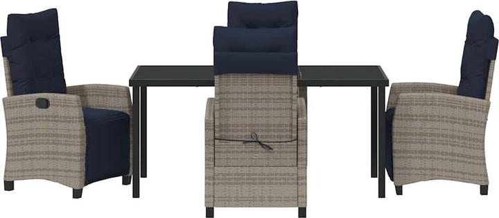 Actual product image vidaXL Garten Essgruppe (160 x 160 x 73 cm)