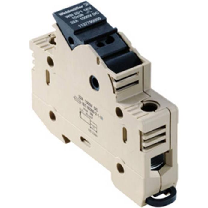 WeidmüLler, Fusibile, Morsettiera Per Fusibili Weidmller Wsi 25/1 10X38 1KV Contenuto: 12 Unità (1137790000)