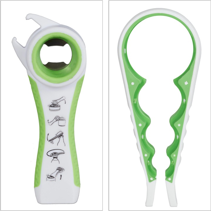 Actual product image Relaxdays Jar & Bottle Opener (Plastic lidded bottle opener)