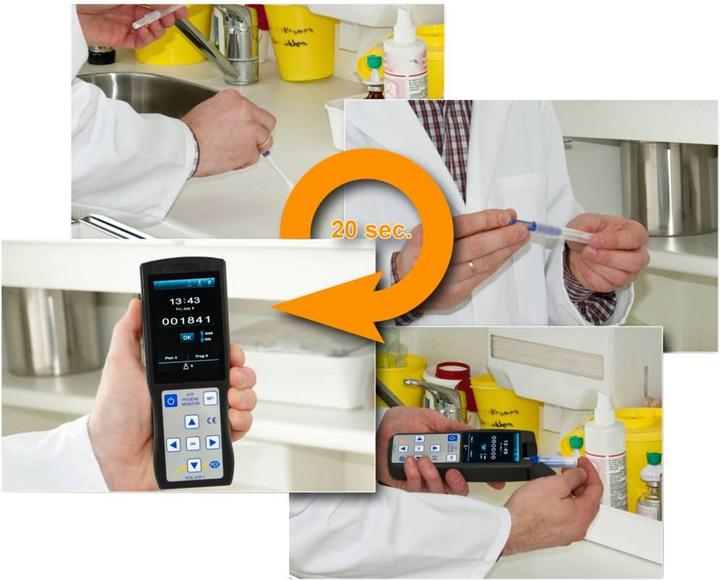 Actual product image PCE Instruments ATP Messgerät -KIT für Oberflächen