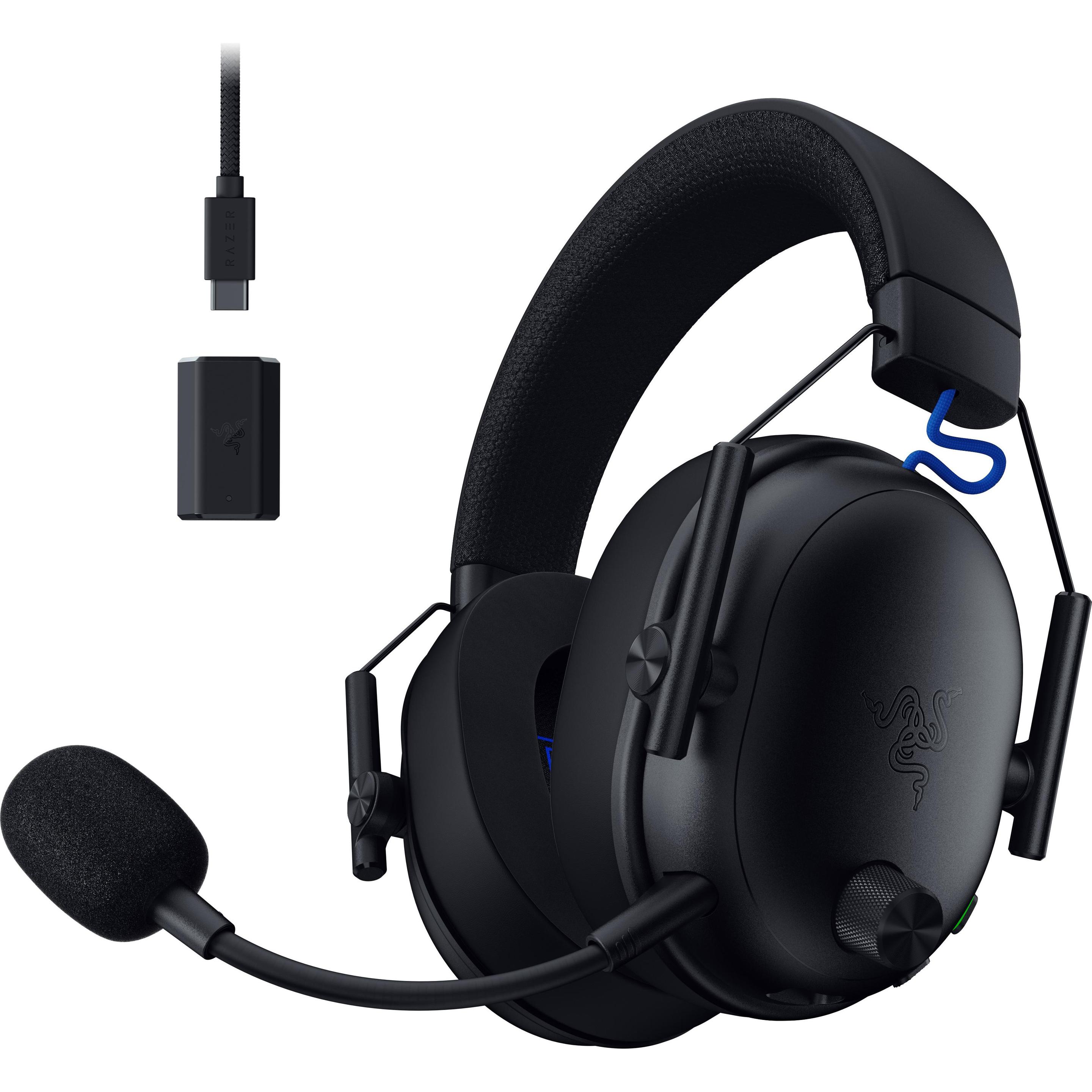 Razer BlackShark V3 for PlayStation - Black (Kabelgebunden, Kabellos), Gaming Headset, Schwarz
