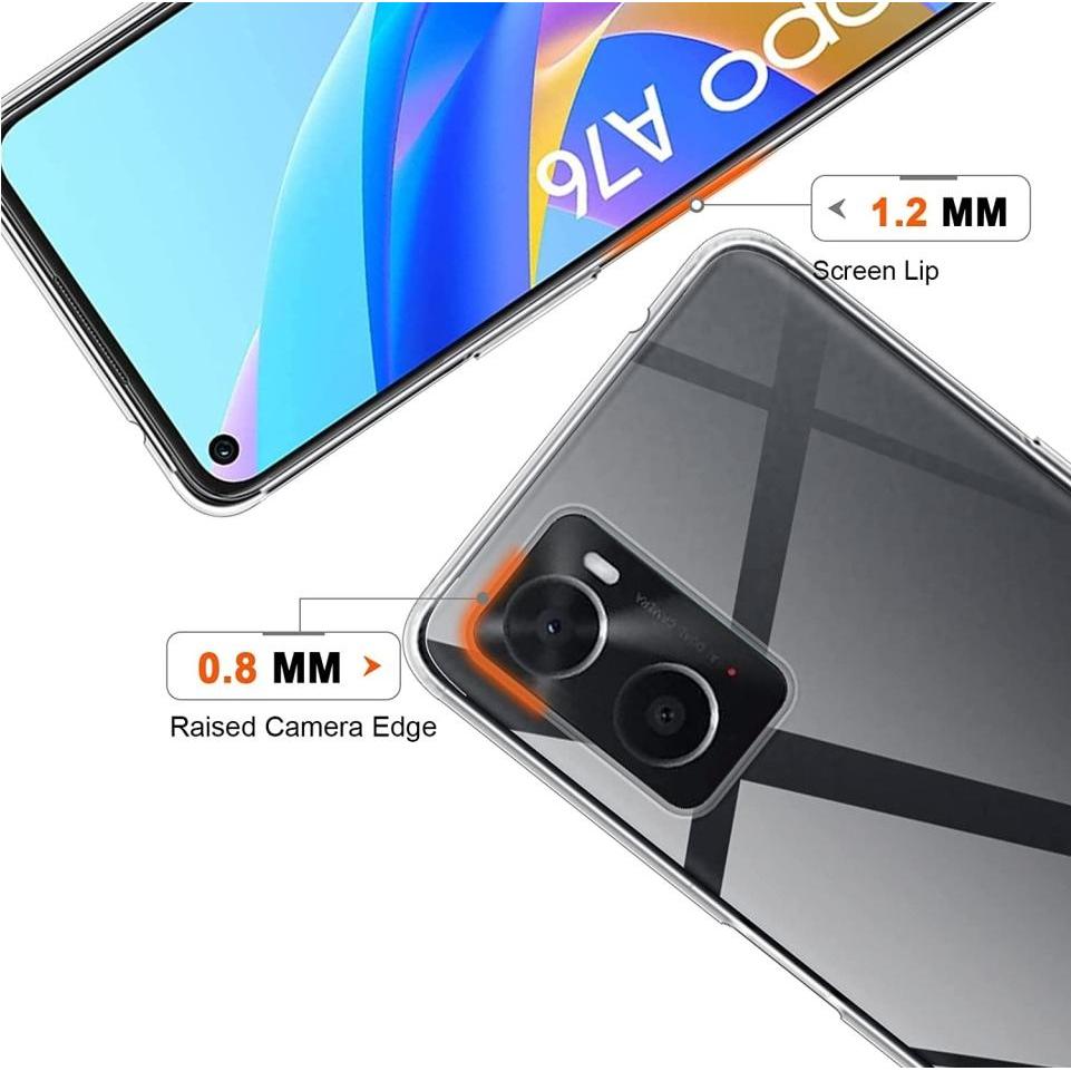 Thumbnail - Screenguard Oppo A96 4G Flexible TPU Clear Case (Oppo A96), Smartphone Hülle, Transparent