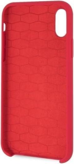 Produktbild BMW Etui hardcase BMHCPXMSILRE iPhone X /Xs czerwony/red Silicone M Collection (Apple iPhone X, Apple iPhone XS)