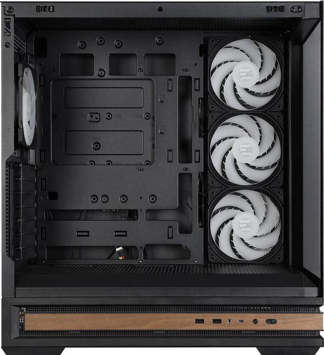 Actual product image Zalman Boitier Moyen Tour ATX P40 Namu RGB avec panneaux vitrés (Noir) (mATX, Mini-ITX, ATX)