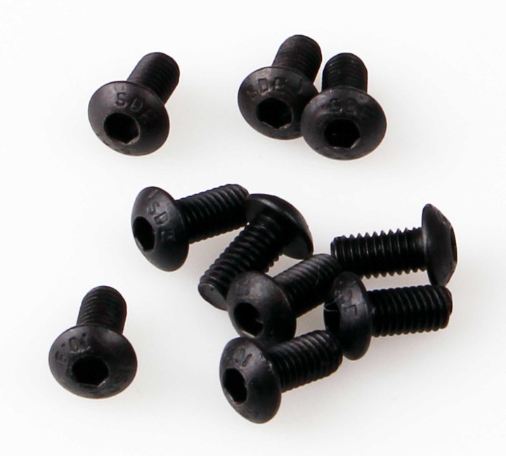 Produktbild Kuza servohebelschrauben für jr 23t / futaba 25t 3x6mm für metallgetriebe 10stk.