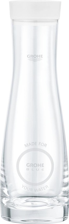 Produktbild Grohe Glaskaraffe BLUE Kristallglas, 1 l, mit Deckelset (1 l)