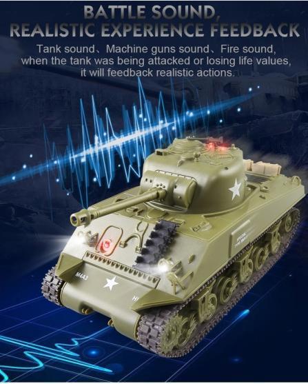 Produktbild Es-toys Heng Long RC Panzer Battle 2er Set 1:30