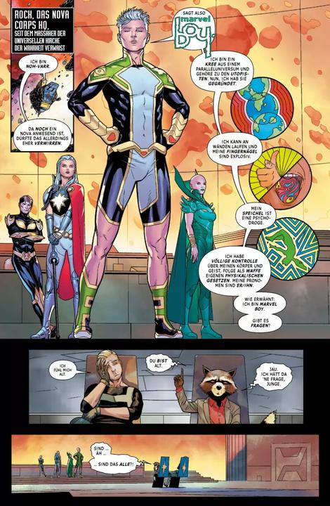 Produktbild Panini Guardians of the Galaxy - Neustart (Deutsch, Al Ewing, Belen Ortega, Chris Sprouse, Juann Cabal, Nina Vakueva, 2021)