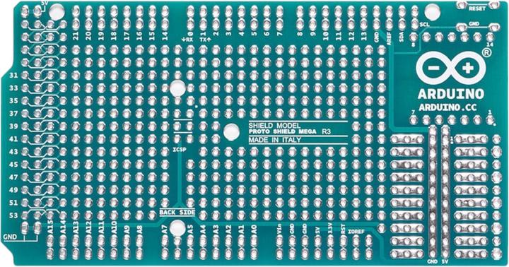 Valori nutrizionali e ingredienti Arduino Proto-Shielding MEGA Rev3