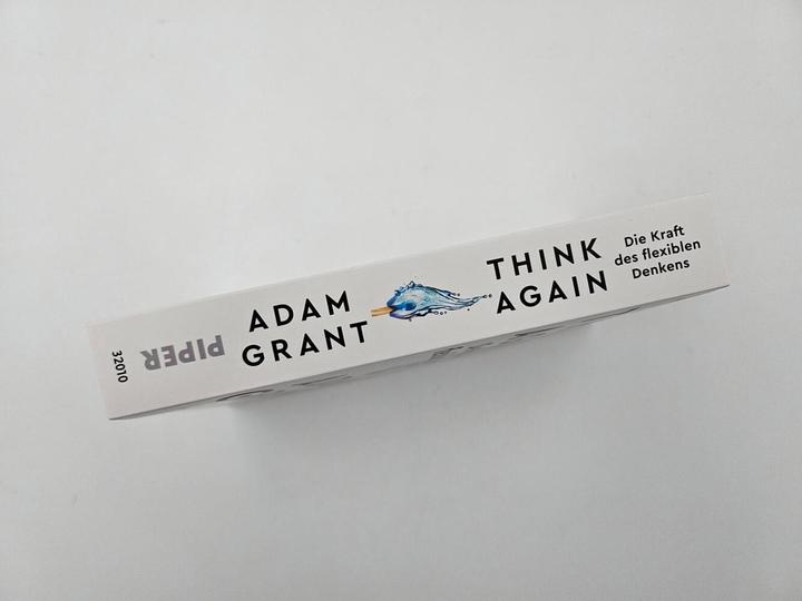 Produktbild Think Again – Die Kraft des flexiblen Denkens (Deutsch, Adam Grant, 2024)