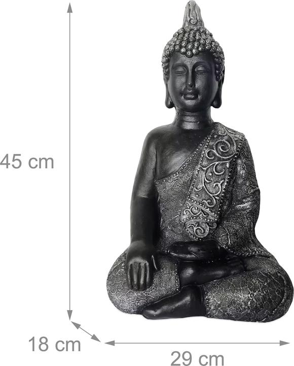 Produktbild Relaxdays Buddha Figur