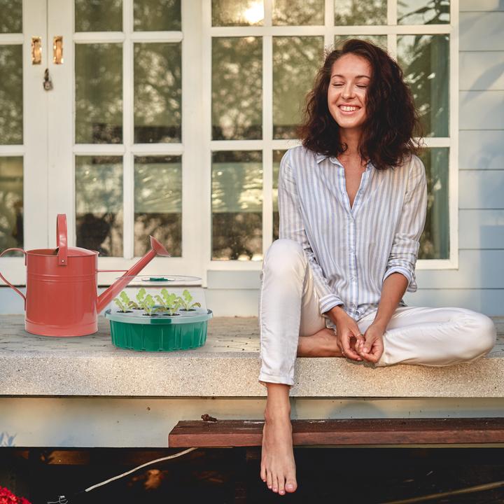 Actual product image Relaxdays 2x propagator greenhouse