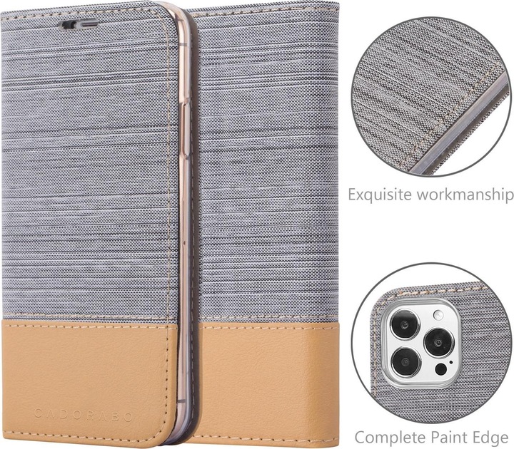 Actual product image Cadorabo Jeans Book Cover (Apple iPhone 13 Pro Max)