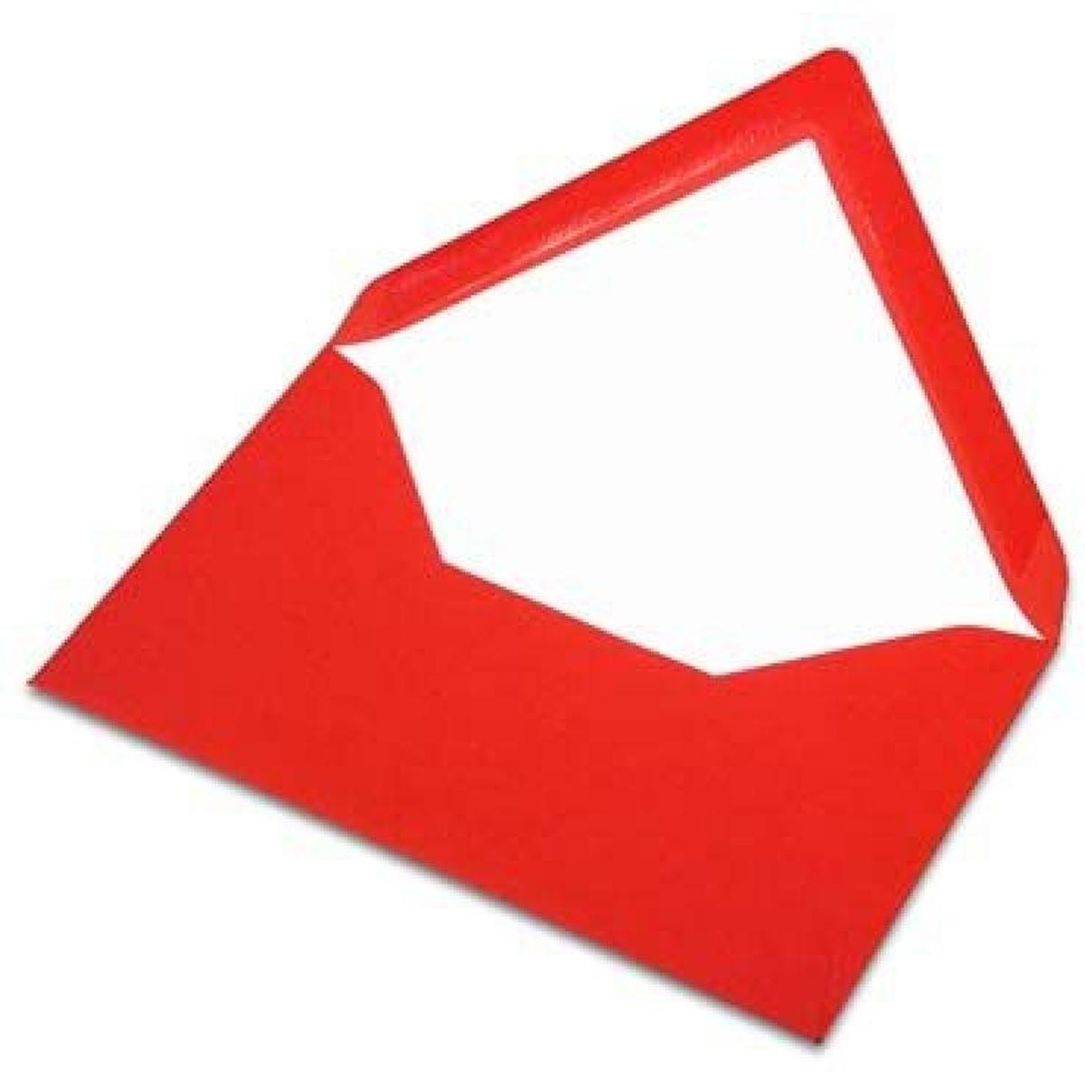 Blanke, Briefumschlag, Briefumschläge 157x225mm (DIN C5) 100g/qm gummiert VE=100 Stück tomate (100 x)