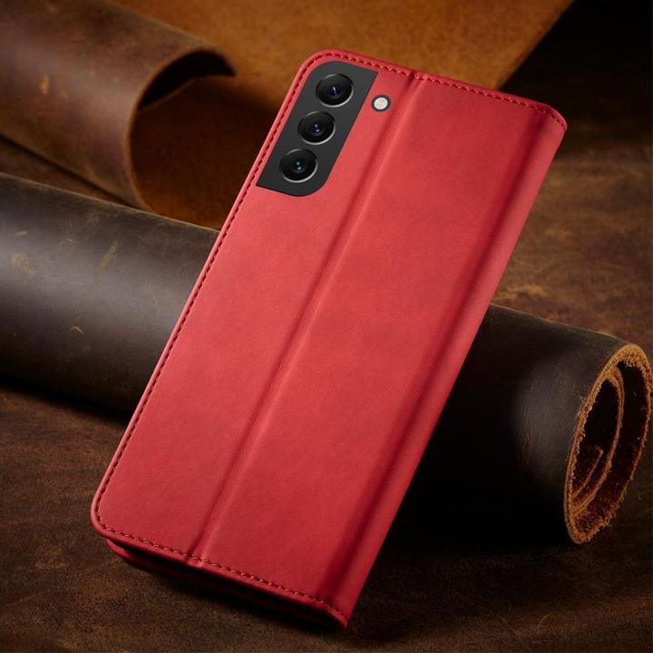 Immagine prodotto Hurtel Custodia Magnet Fancy per Samsung Galaxy S23 Ultra Cover con Flip Stand Wallet Rosso (Samsung Galaxy S23 Ultra)