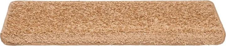 Actual product image vidaXL Step mats 30 pcs. 65x21x4 cm Beige (65 x 21 x 4 cm)