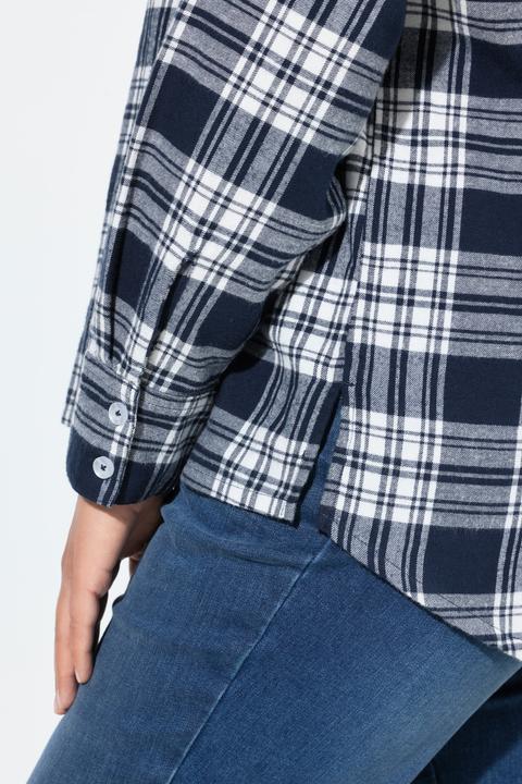 Produktbild Laurasøn Karo Hemdbluse, Langarm (42)