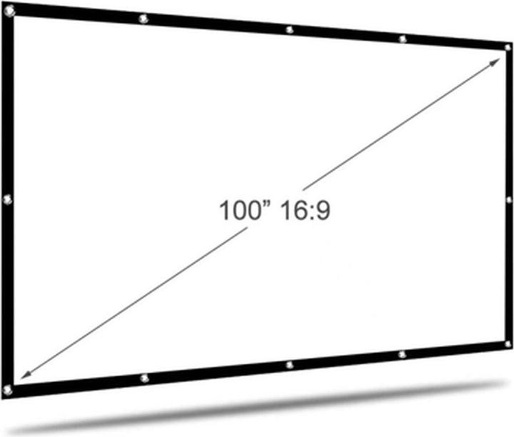 Iggual Projection Screen ECO COST 100 100 (100", 16:9)