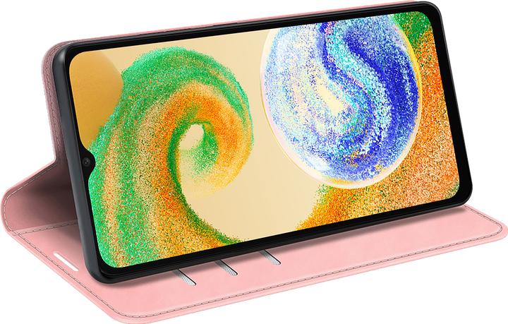 Actual product image Cazy Book Case Compatible with Samsung Galaxy A04s - Cover Foldable Magnetic Synthetic Leather - (Samsung Galaxy A04S)