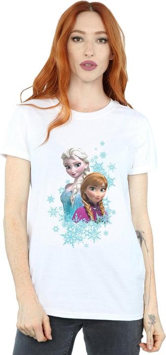 Immagine prodotto Disney Frozen Elsa And Anna Sisters Maglietta Ampia Donna (4XL)