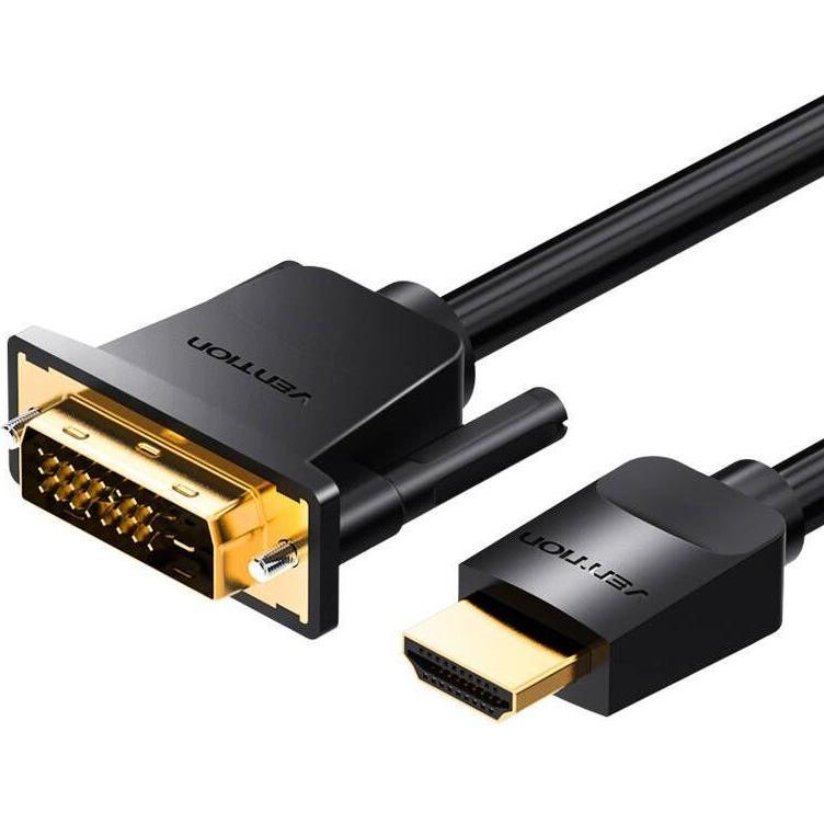Vention Cavo da HDMI a DVI 5m ABFBJ (nero) (5 m), Cavo video