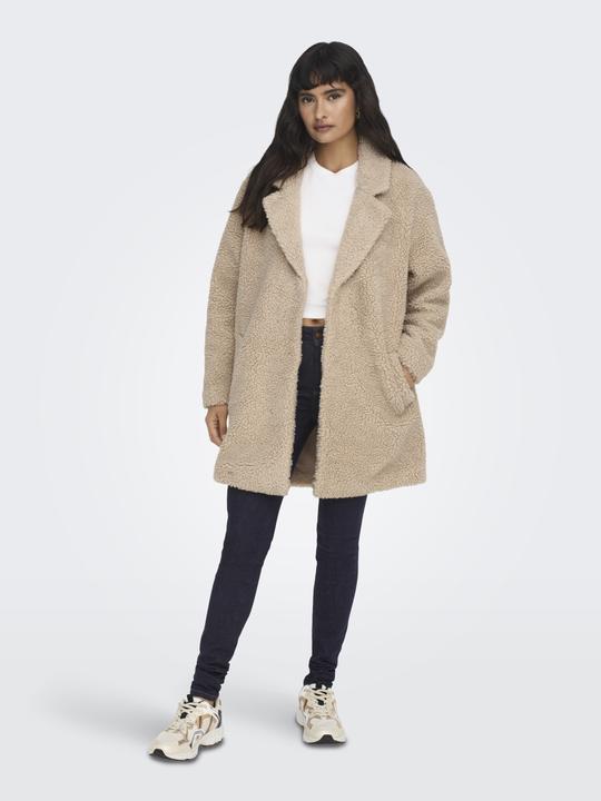 Actual product image Only Lapel collar coat teddy fur jacket