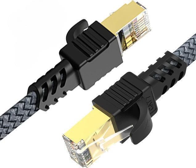 Immagine prodotto Hermex Cavo di rete piatto Cavo Ethernet LAN RJ45 Cat. 7 piatto 1,5 m (UTP, CAT7, 1.50 m)