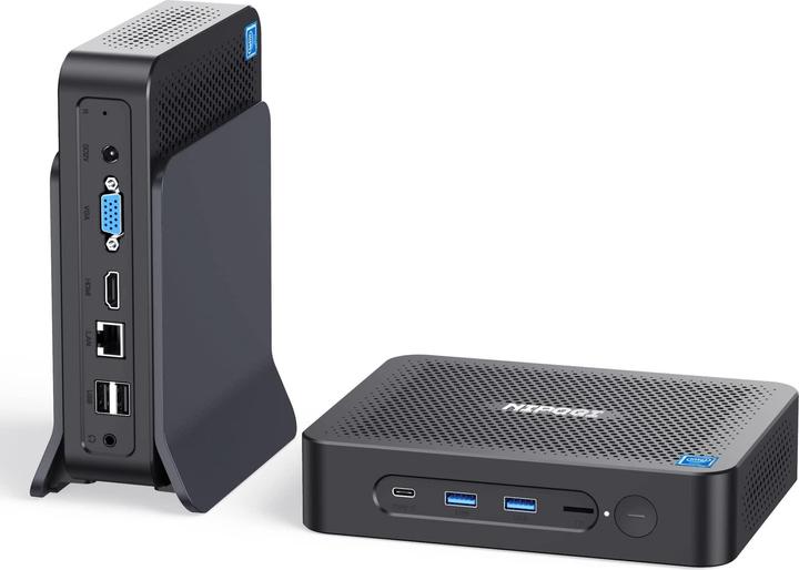 Produktbild NiPoGi JK06 Mini PC Lüfterlos (Celeron N5100, 8GB Ram, 256GB M.2)