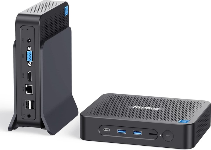 NiPoGi JK06 Mini PC Lüfterlos (Celeron N5100, 8GB Ram, 256GB M.2)