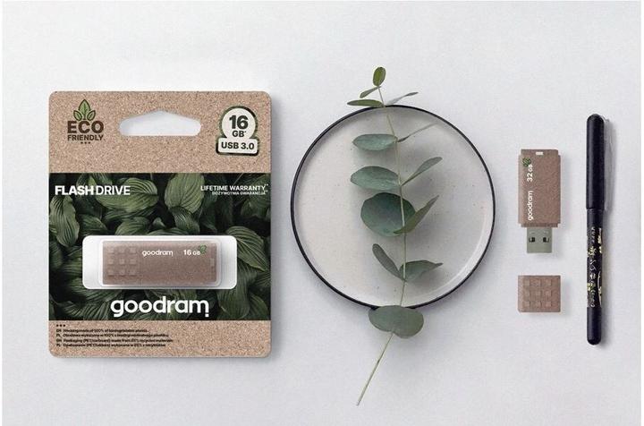 Produktbild Goodram UME3 - 32 GB - USB Typ-A - 3.0 - 60 MB/s - Kappe - Beige (32 GB, USB-A)