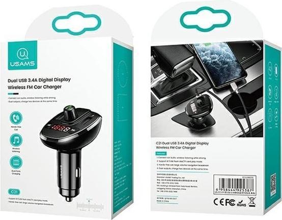 Actual product image Usams FM Transmiter