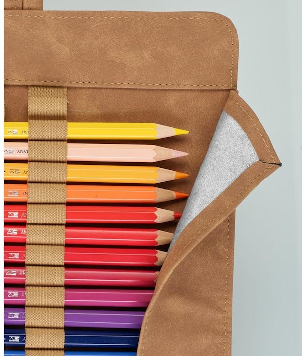 Actual product image Faber-Castell Art & Graphic pen roll (Brown, 1 x)