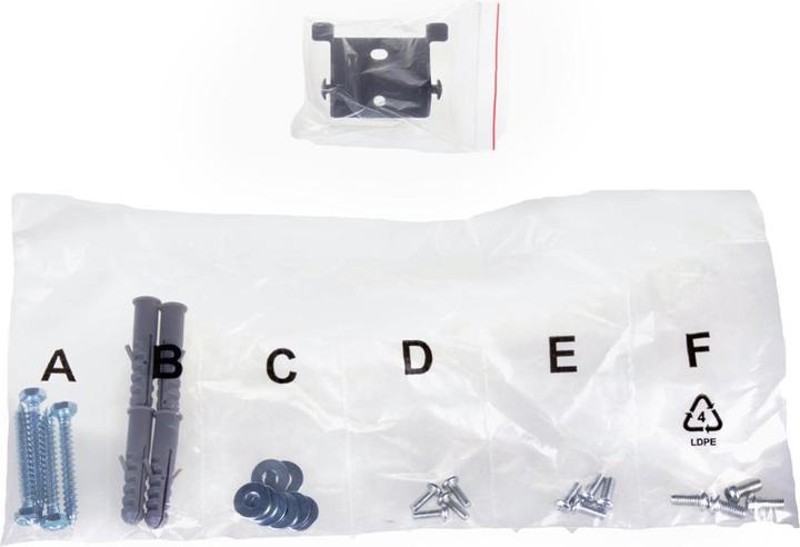 Produktbild Maclean Halterung für TV oder Monitor max. VESA 200x200 23-43 30kg schwarz MC-414 (Wand, 43", 30 kg)