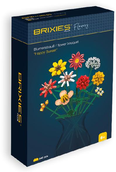 Brixies PLUS Bausatz Blumenstrauss