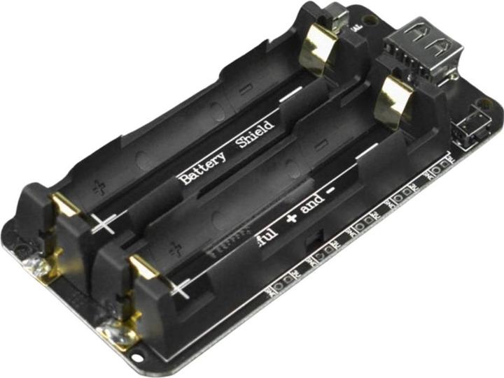 Produktbild DFRobot 2x18650 Lithium Batterie Shield 5V 2A / 3.3V