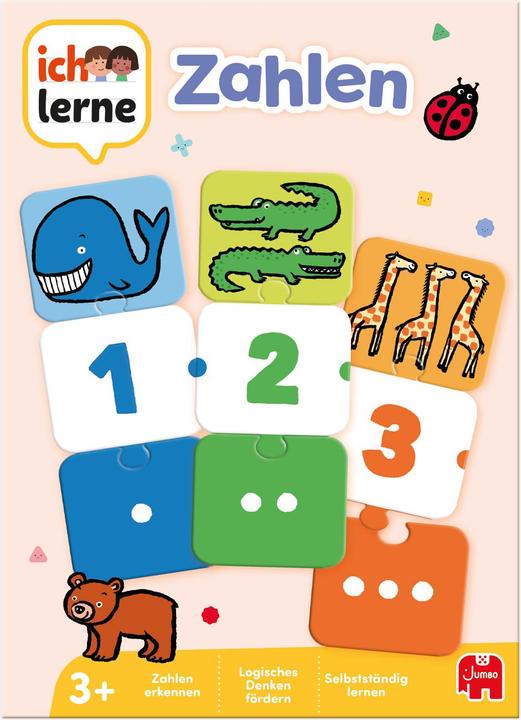 Actual product image Jumbo I learn numbers (German, 2 - 5 years)
