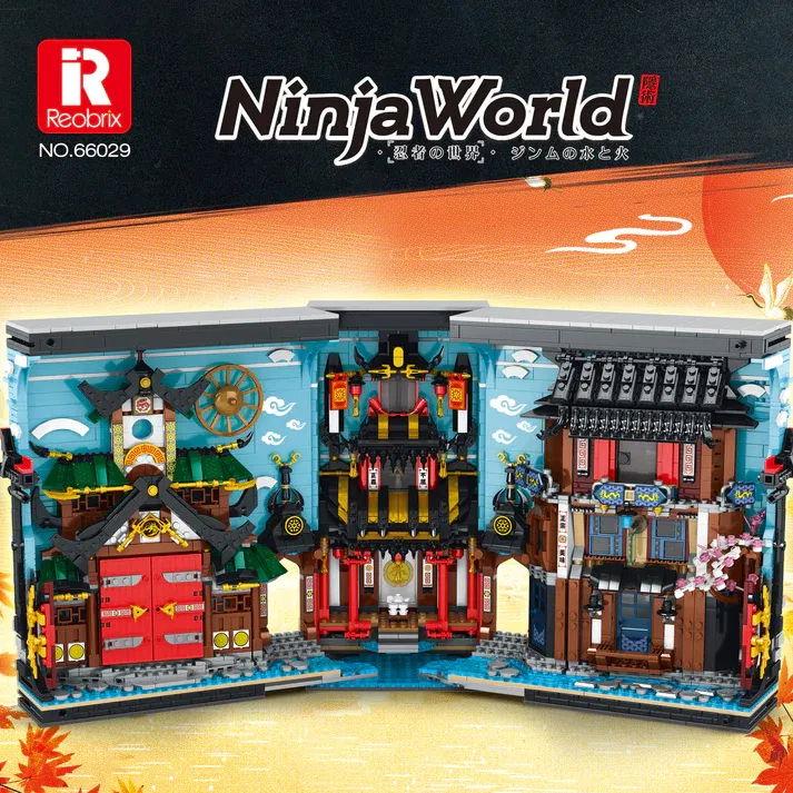 Actual product image ReoBrix Ninja World Book