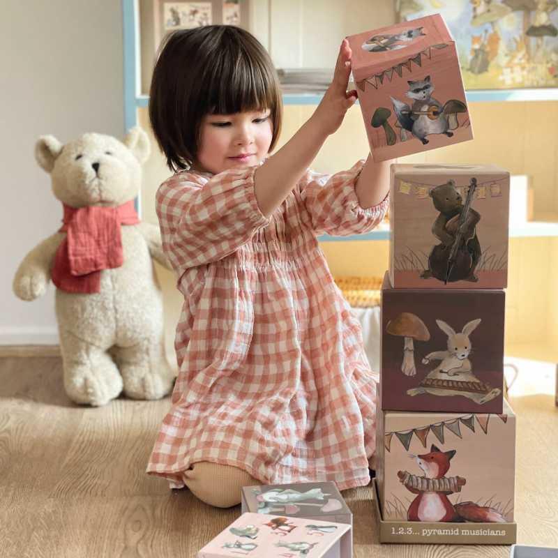 Thumbnail - Egmont Stapelwürfel Musikanten