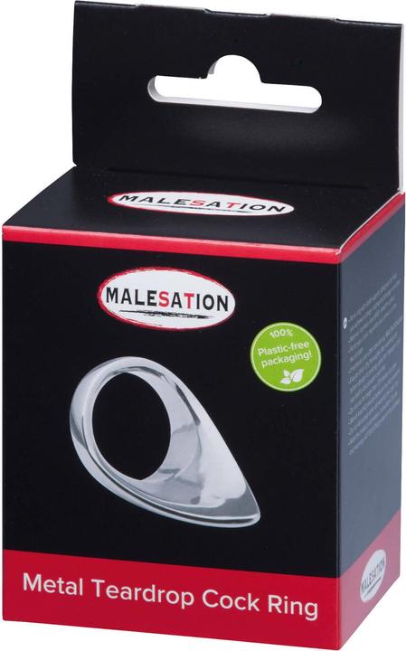 Produktbild Malesation Metal Teardrop Cock Ring (5 cm)