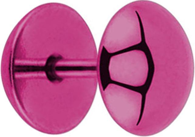 Produktbild Star Piercing Fake Plug Halbkugel violett (ohne Messing, Chirurgenstahl 316L)
