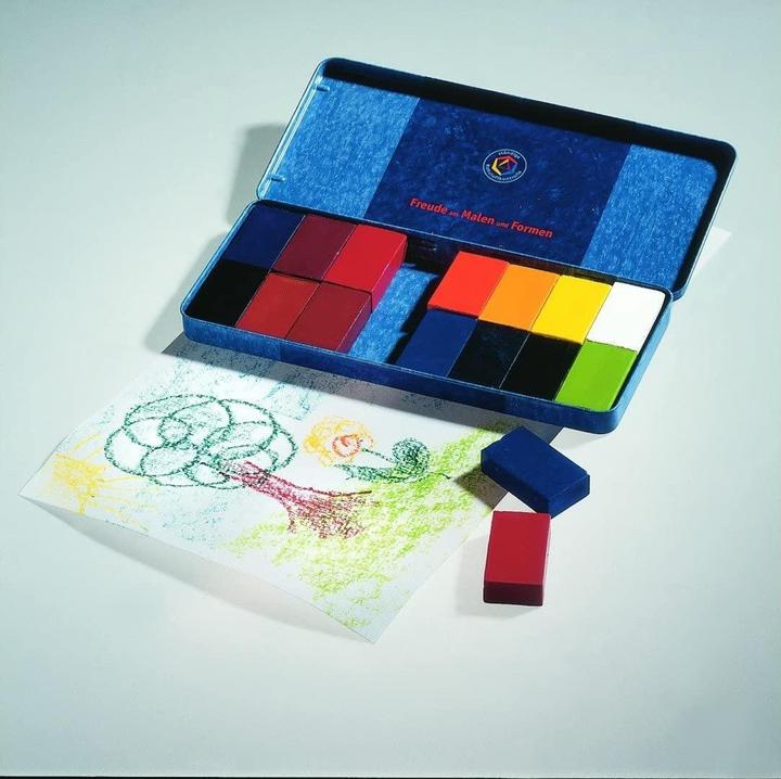 Actual product image Stockmar Wax crayon block (16x)